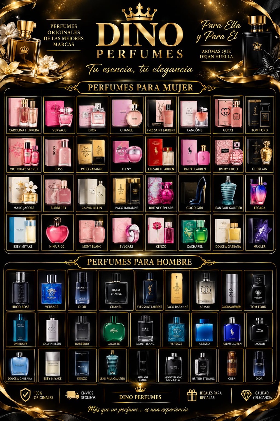 DINO PERFUMES — póster oficial